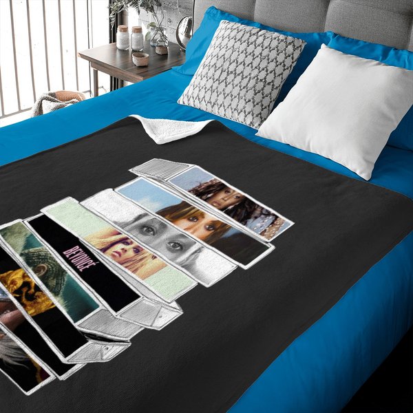Beyonce Albums Graphic Baby Blankets-image
