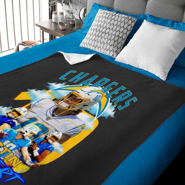 Breiden Fehoko Justin Herbert Baby Blanket-image