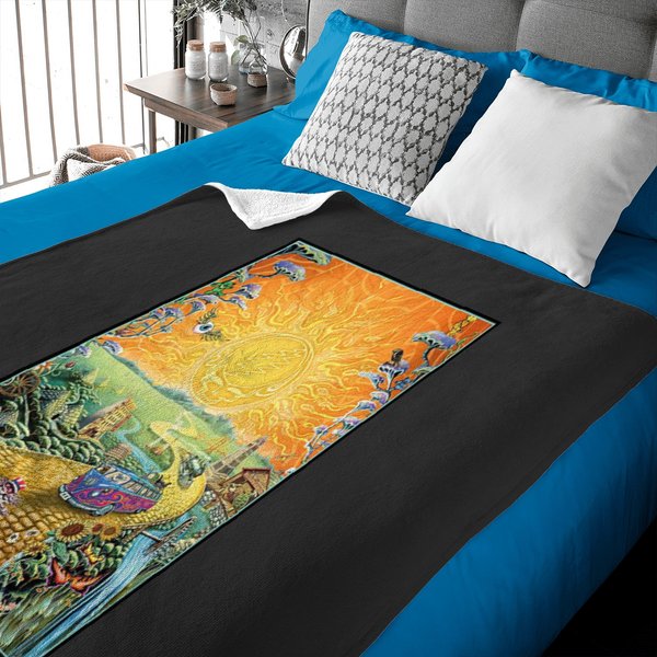 Grateful Dead Inspired Baby Blankets-image