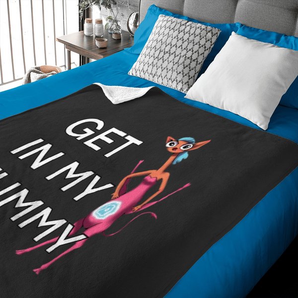 Get In My Tummy Glendale Centaurworld Baby Blankets-image