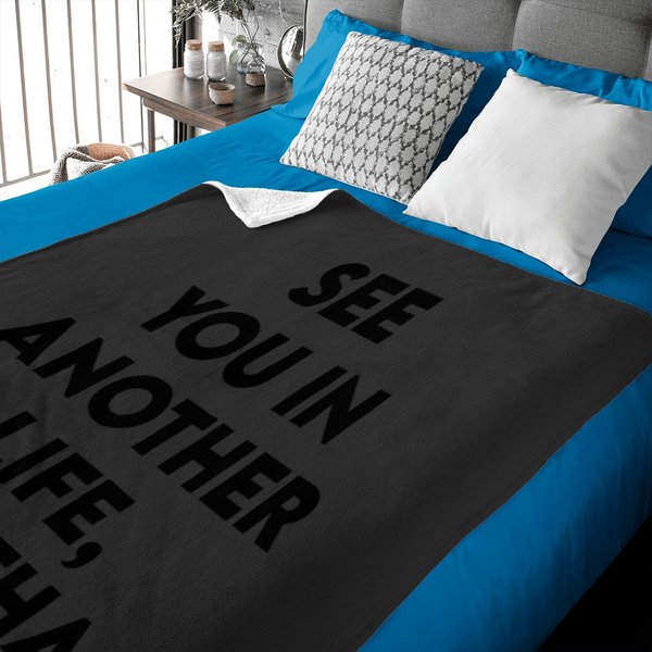 See You In Another Life Brotha (Desmond Hume Lost) Baby Blankets-image