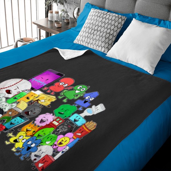 Bfdi X Inanimate Insanity Baby Blankets-image