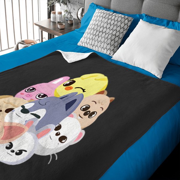 Skzoo Characters Baby Blankets-image