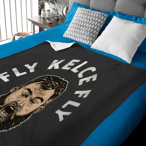 Jason Kelce Fly Kelce Fly For Eaglesss Champions Essential Baby Blankets-image