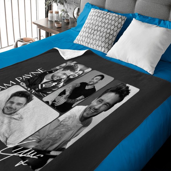 Liam Payne Tribute Baby Blanket - One Direction Memorial-image