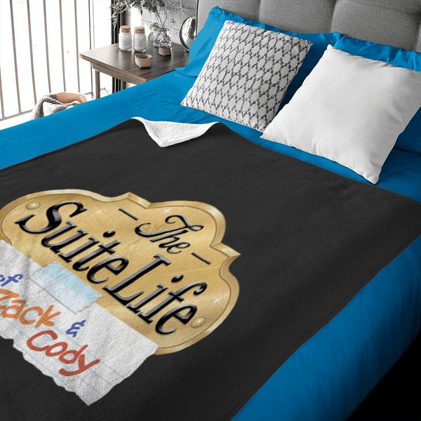 Suite Life Of Zack And Cody Logo Baby Blankets-image