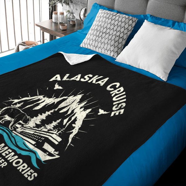 Alaska Cruise 2025 Making Memories Matching Family Alaska T-Shirt Baby Blankets-image
