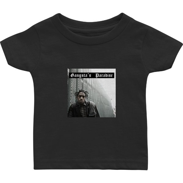 Coolio Gangsta's Paradise Baby T Shirts, Old School Hip Hop, 90'S Rap, Coolio Merch, Unisex Soft Cotton Baby T Shirts-image