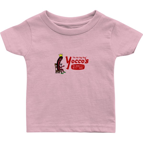 Yocco's The Hot Dog King Baby T Shirts