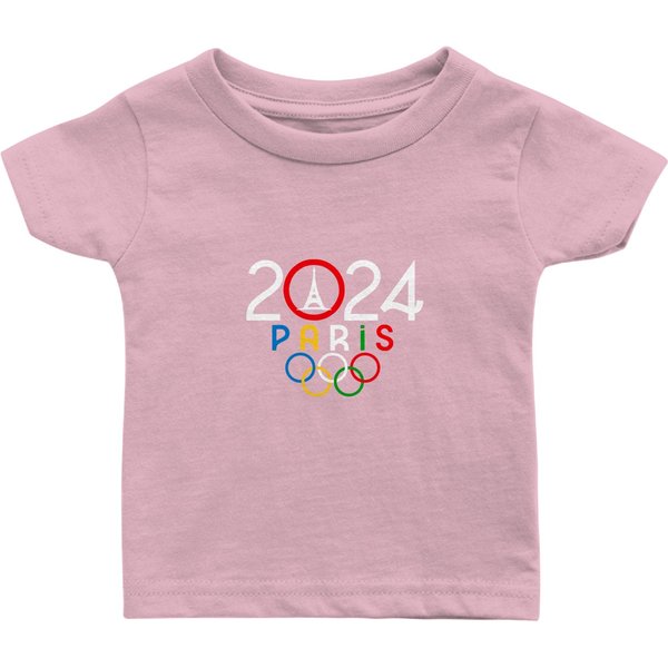 2024 Paris Olympics Graphic Baby T-Shirt - Perfect For Vacation-image