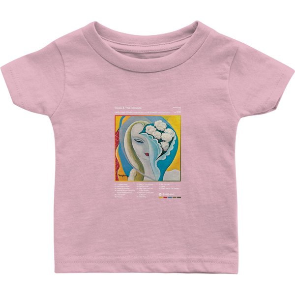 452 Derek The Dominos - Layla And Other Assorted Love Songs Tracklist Album Baby T Shirts Baby T Shirts-image