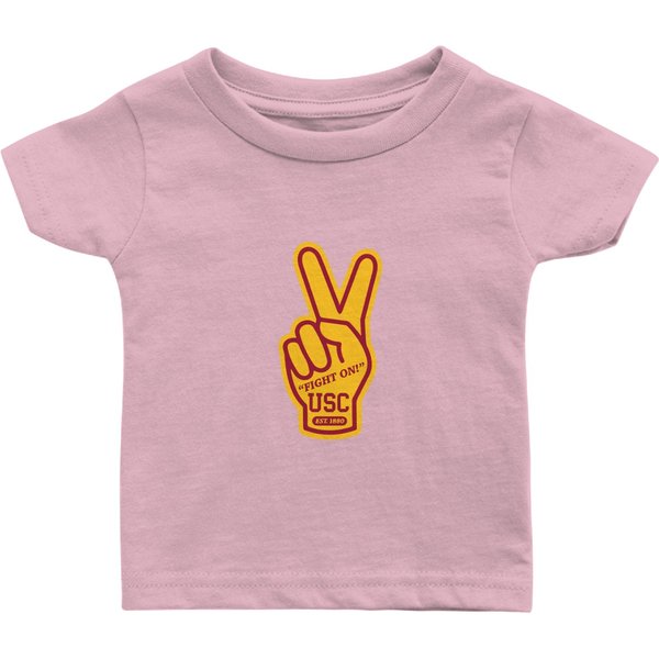 Usc Fight On V Hand 1880 Baby T Shirts-image