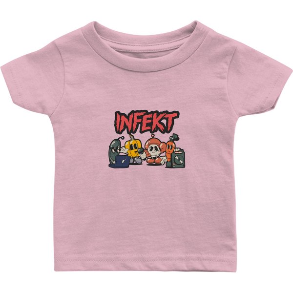 Infekt Merch Infekt Veggie Friends Tour Baby T Shirts