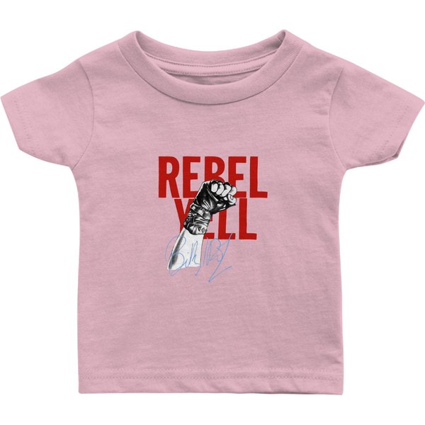 Billy Idol Baby T Shirts, Billy Idol Rebel Yell Baby T Shirts-image