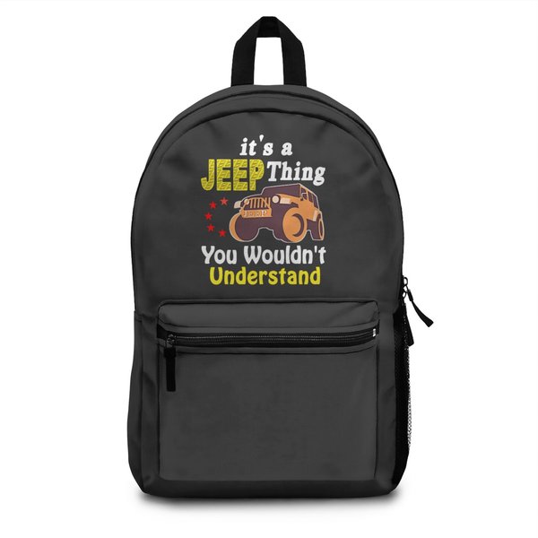 It's A Jeep Thing You Wouldn't Understand Backpacks-image