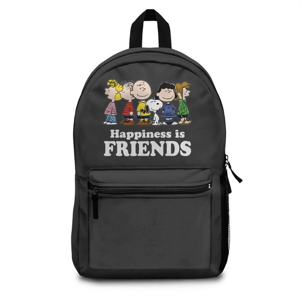The Snoopy Backpacks, Happiness Is Friend Backpacks, Snoopy Charlie Backpacks
