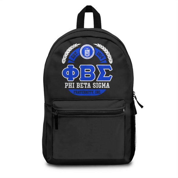 Phi Beta Sigma Paraphernalia, Phi Beta Sigma Fraternity Backpacks-image