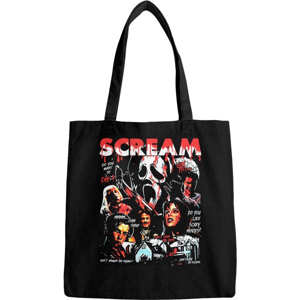 Limited Vintage Scream Movie Bags, Scream Halloween Bags, Gift For Woman And Man Unisex Bags