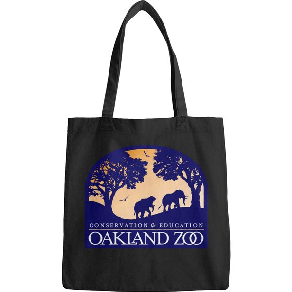 Oakland Zoo Conservation Logo1 T-Shirt Bags-image