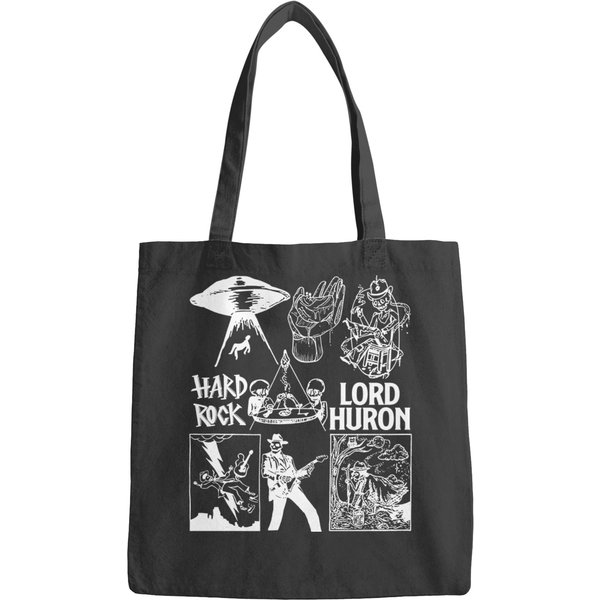 Lord Huron Doodle Art Bags, Vintage Lord Huron Merch Bags-image