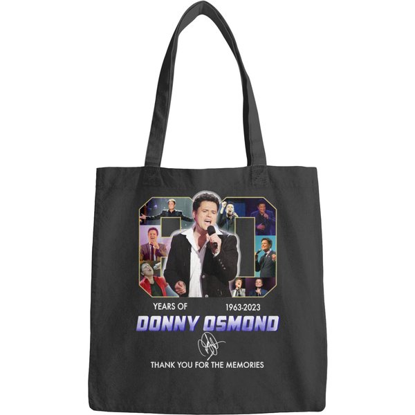 60 Years Of 1963-2023 Donny Osmond Thank You For Signature Bags-image