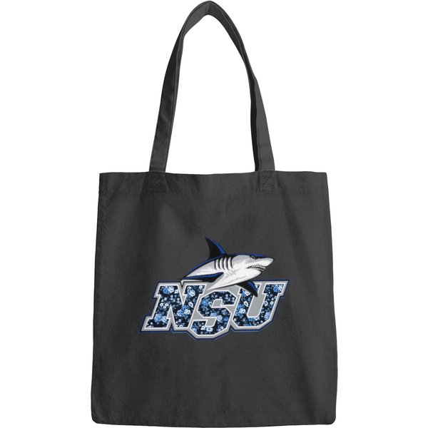 Nova Southeastern University Print Shark Logo Bags