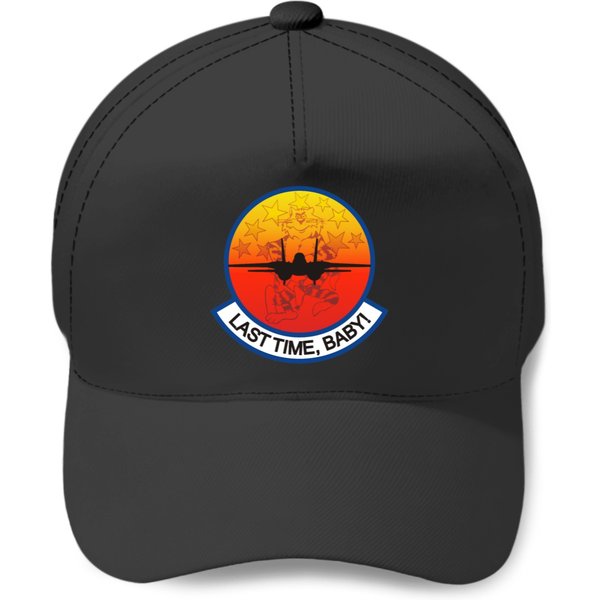 F-14 Tomcat _Last Time, Baby!_ Baseball Caps-image