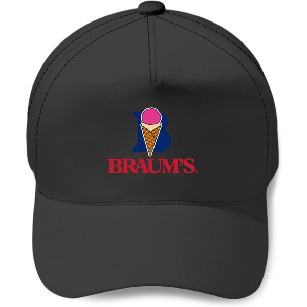 Braum's Ice Cream Tshirt Logo Dessert Baseball Caps-image