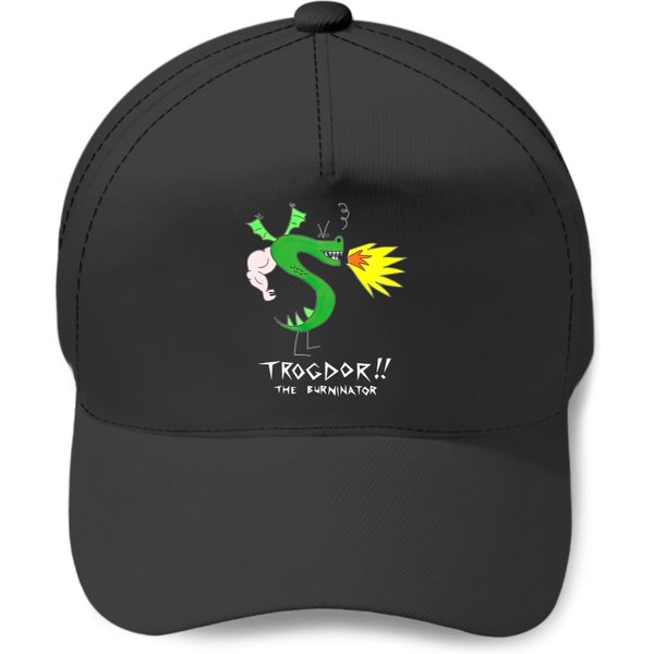 Trogdor The Burninator Meme Baseball Caps-image