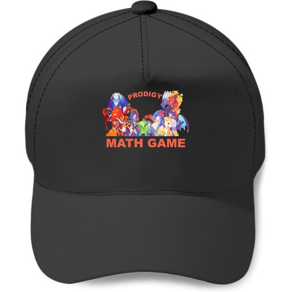 Prodigy Math Game Cool Math Practice Game Rare Dragons Gift For Kids Baseball Caps