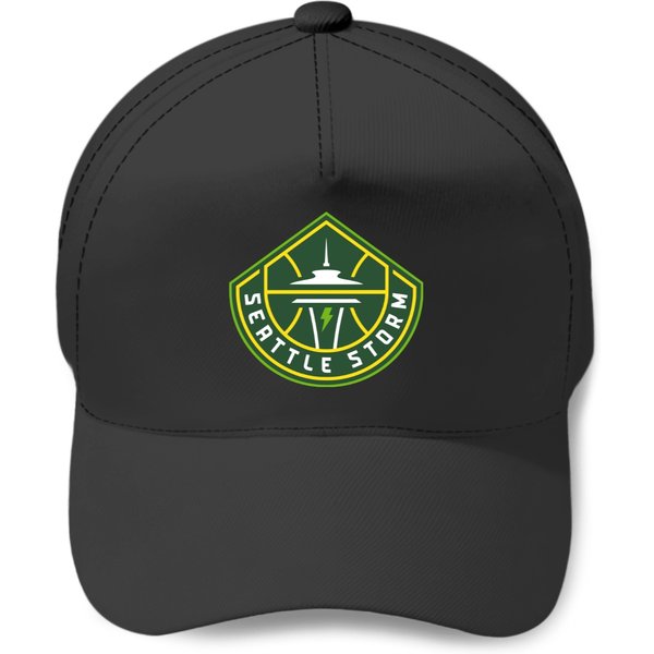 The Seattlestorm Basketball Team Logo Baseball Caps-image