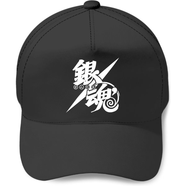 Gintama Anime Logo Baseball Caps-image