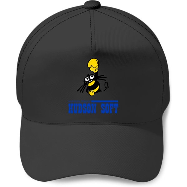 Hudson Soft Boxing Bee Logo Baseball Caps-image