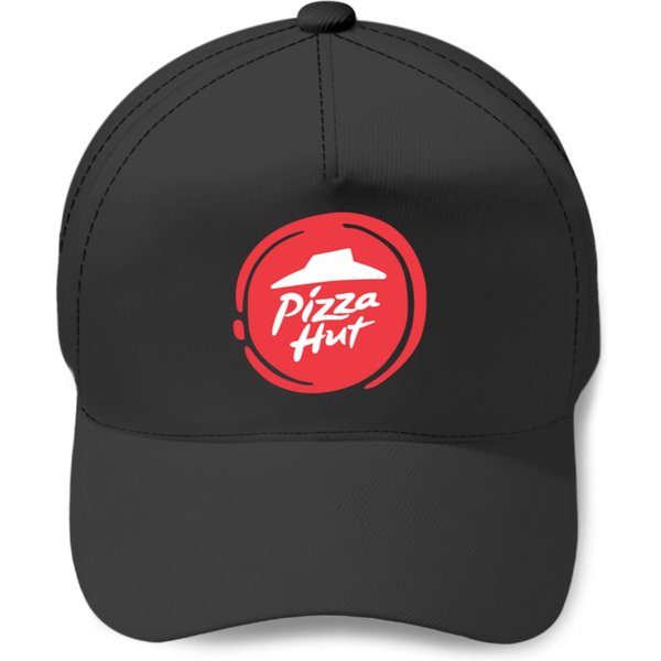 Pizza Hut Food Logo Restaurant Baseball Caps-image