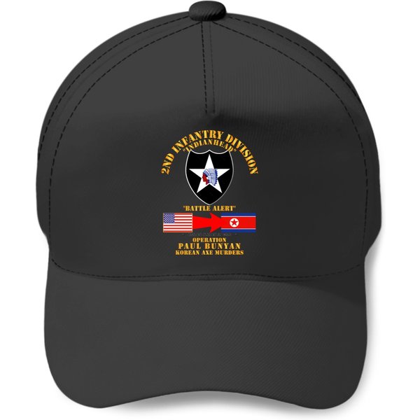 - Operation Paul Bunyan - 2Nd Infantry Division - Korea Baseball Caps-image