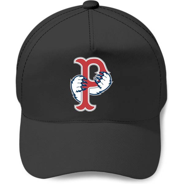 The Pawtucket Red Sox Design Logo 2 Baseball Caps-image