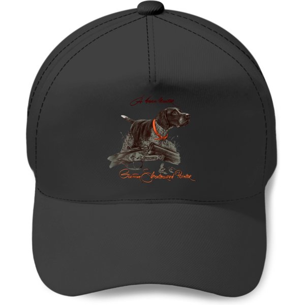 German Shorthaired Pointer Back Baseball Caps-image