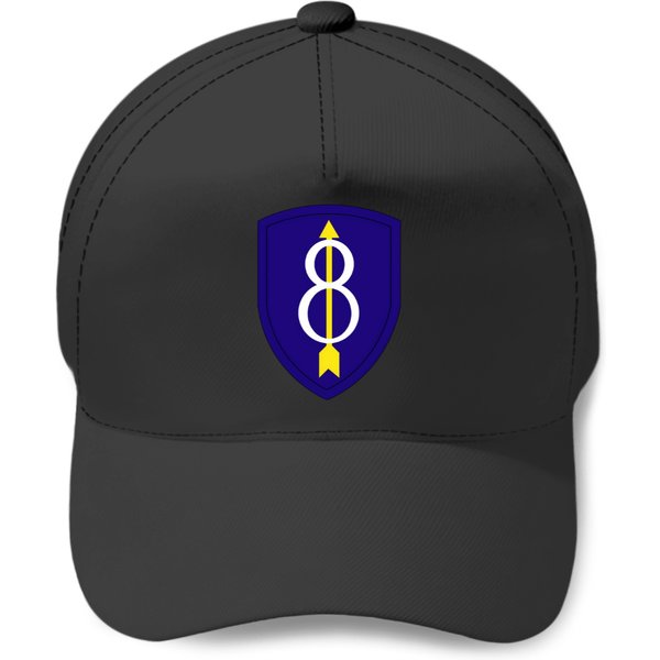 8Th Infantry Division Wo Txt Baseball Caps-image