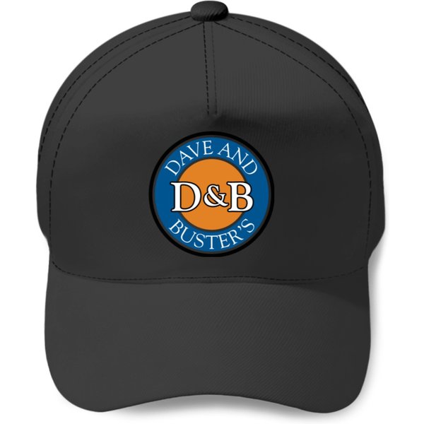 D&B Dave And Buster's Food Logo Restaurant Chain Baseball Caps-image