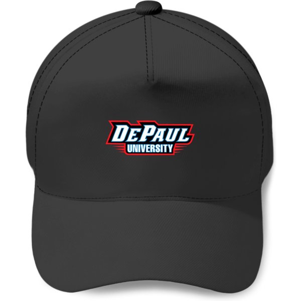 Depaul University Logo Baseball Caps-image