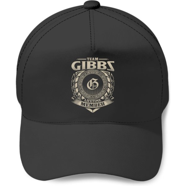 Team Gibbs Lifetime Member Vintage Gibbs Family T Baseball Caps-image