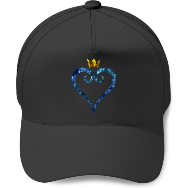 Kingdom Hearts Logo (Galaxy Design) Sticker Baseball Caps-image