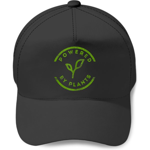Powered By Plants Vegan Workout Baseball Caps