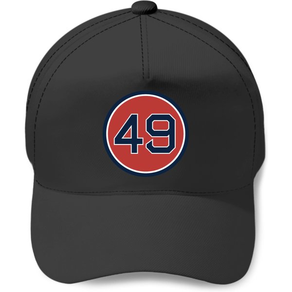 Tim Wakefield 49 Jersey Number (1) 6+4+3=2 Boston Baseball Caps-image