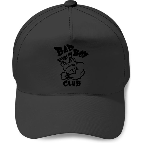 90S Bad Boy Club Skatebording Black Baseball Caps-image