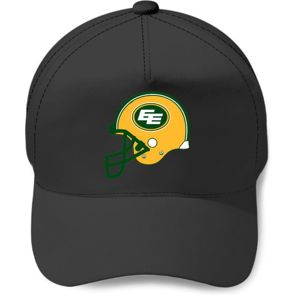 Eskimos Edmonton Black Baseball Caps-image