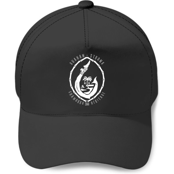 Chamorro Hook - Guam Seal Baseball Caps-image
