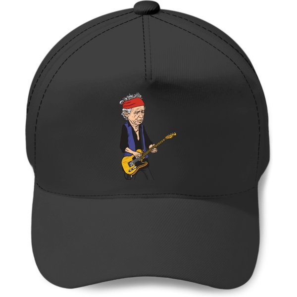 Keith Richards Fanart Color Classic Baseball Caps-image