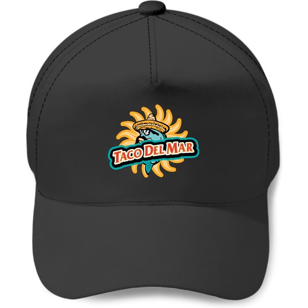 Taco Del Mar Restaurant Elegantttt Baseball Caps-image