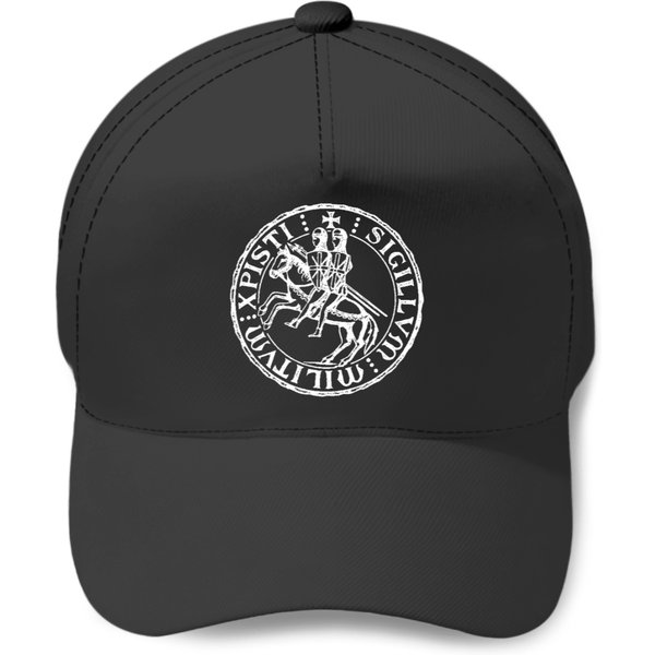 Knights Templar Order Of Solomon's Temple Seal Crusader Baseball Caps-image